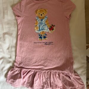 Polo by Ralph Lauren Pink Graphic Bear Dress